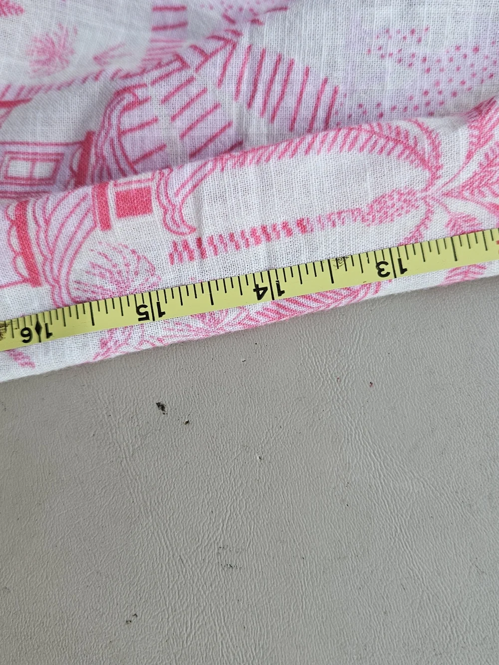 Cost Plus World Market Pink and White Tropical Print Women's One-Piece Romper - Picture 5 of 9